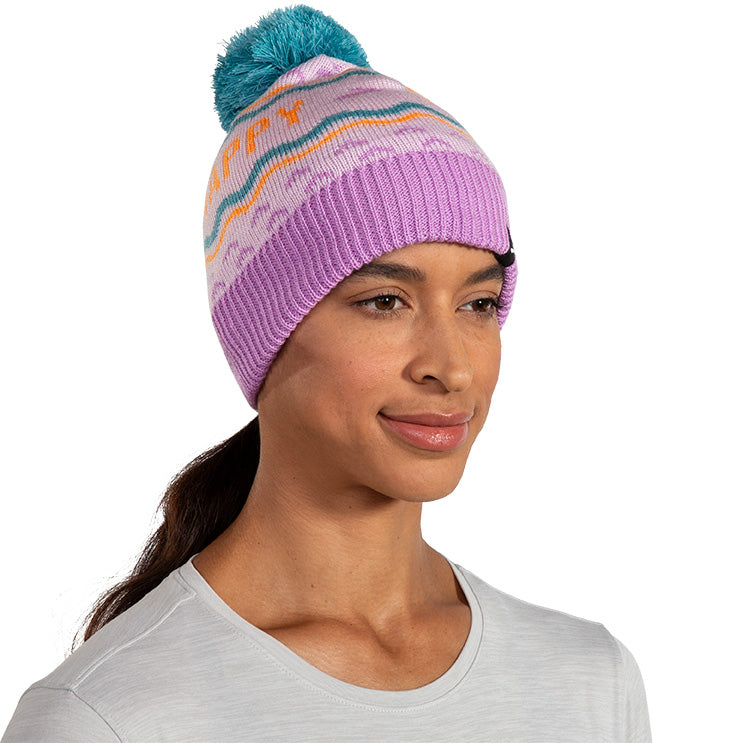 Laden Sie das Bild in Galerie -Viewer, {Heritage Pom Beanie Purple
