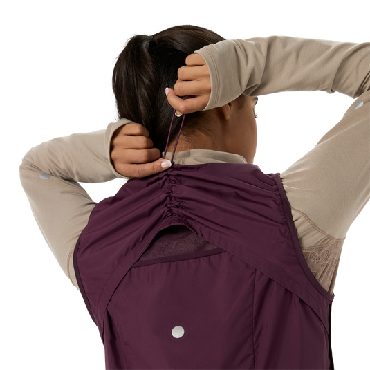 Lady Nagino Run Padded Gilet