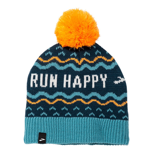 Heritage Pom Beanie Storm Blue