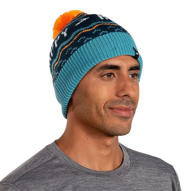 Laden Sie das Bild in Galerie -Viewer, {Heritage Pom Beanie Storm Blue
