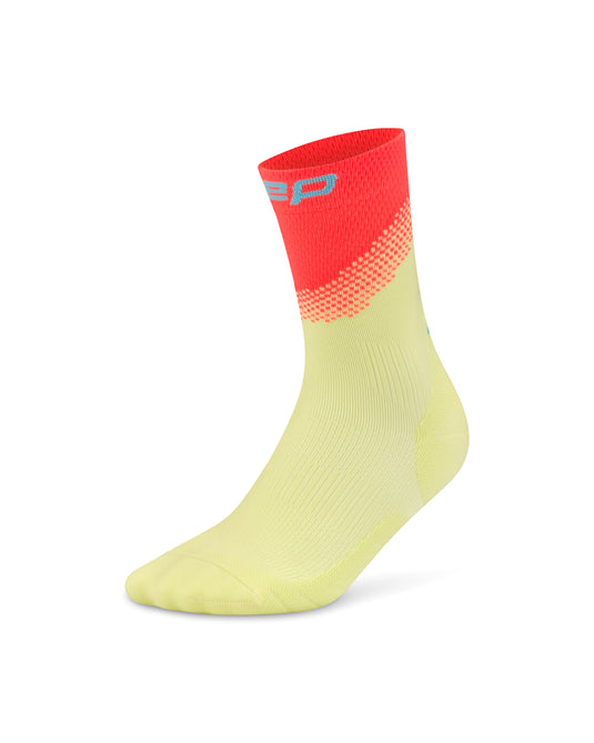 The Run Compressions Socks Mid Cut Men Split Fade