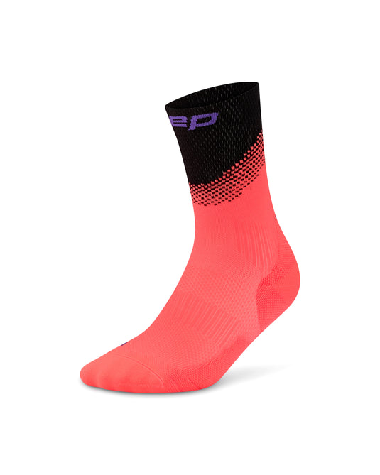 The Run Compressions Socks Mid Cut Men Split Fade