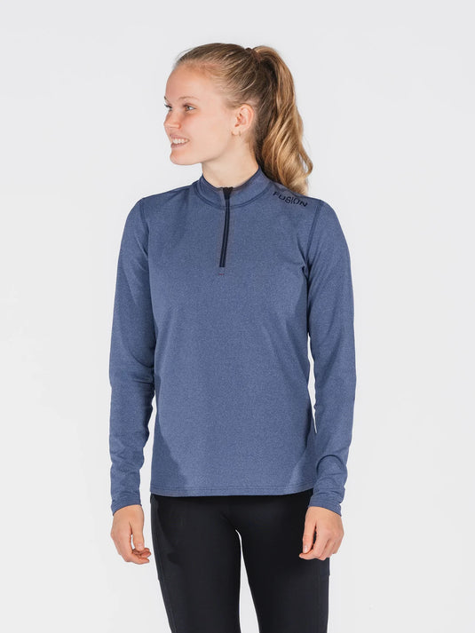 Women C3 Zip Neck