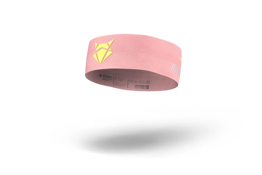 Headband V3 Narrow Light Pink Yellow
