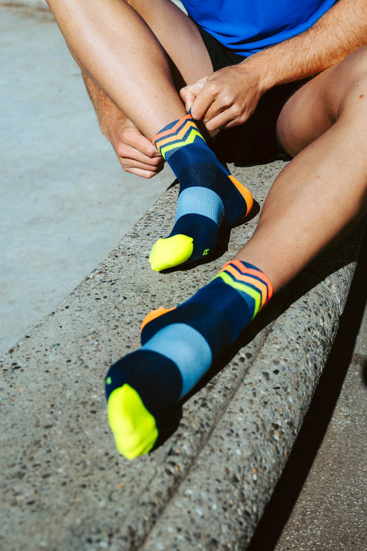 Ultralight Waves Short Navy Orange