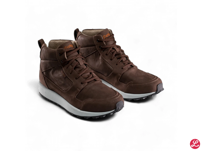 Laden Sie das Bild in Galerie -Viewer, {Derby Walk Mid Cut Leather
