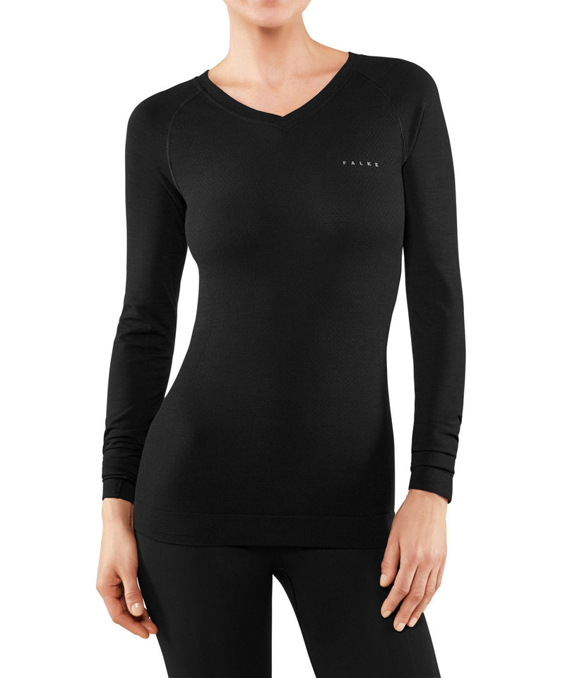 Laden Sie das Bild in Galerie -Viewer, {Damen Langarmshirt Wool-Tech Light
